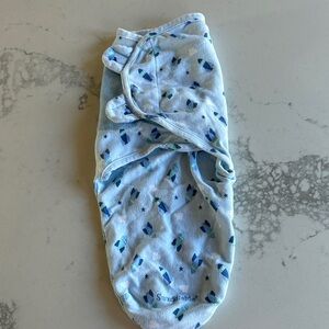 SwaddleMe Infant Wrap with Blue and Green Design